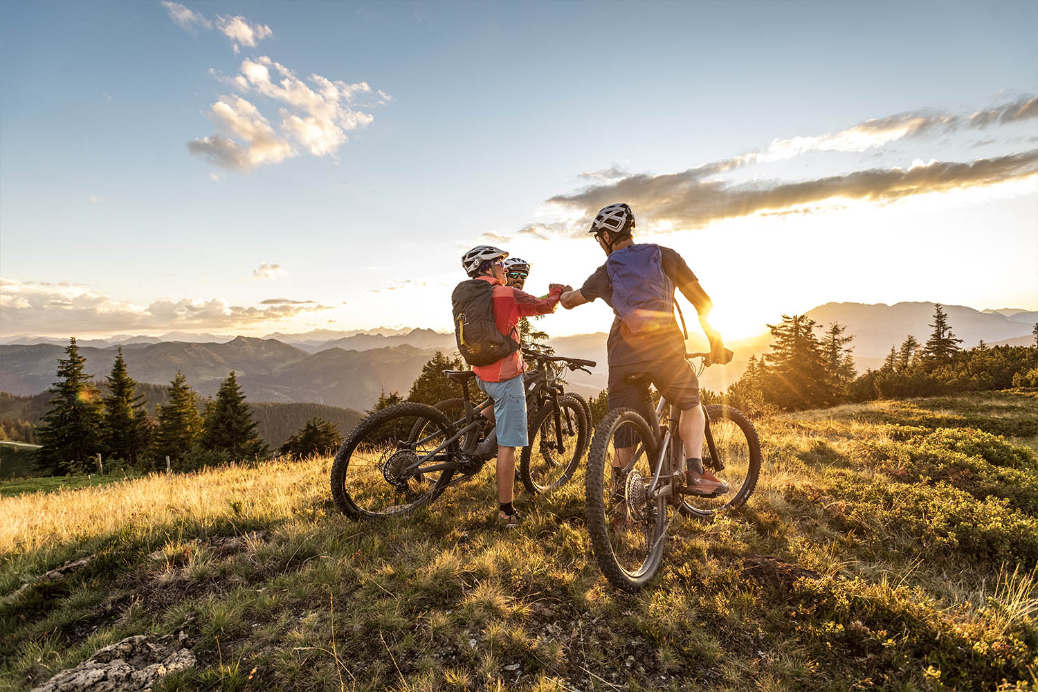 Biken in Flachau - Sommerurlaub im Salzburger Land - Bergsonne Appartements