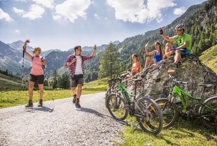 Biken in Flachau - Sommerurlaub im Salzburger Land - Bergsonne Appartements