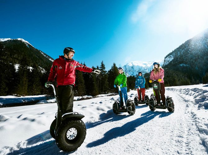 Segway in Flachau - Funsport & Action im Urlaub - Bergsonne Appartements