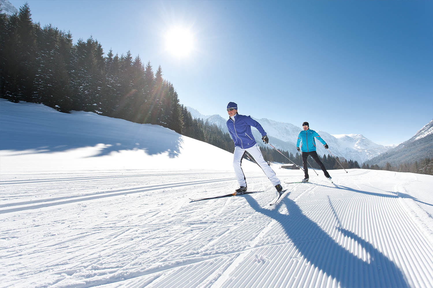 Langlaufen & Skaten in Flachau - Funsport & Action im Urlaub - Bergsonne Appartements